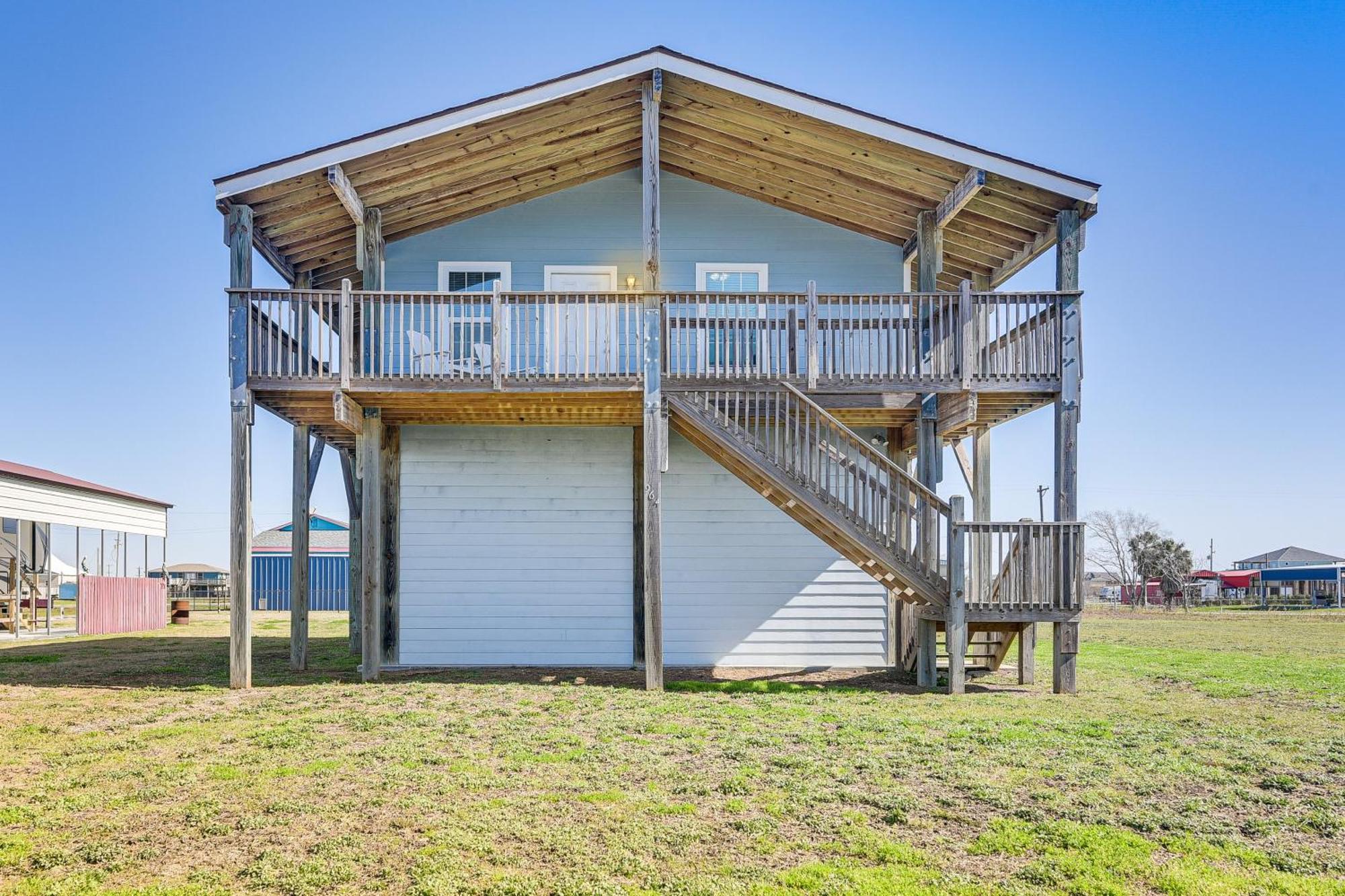 Crystal Beach Home With 2 Grills Walk To Shore! Luaran gambar